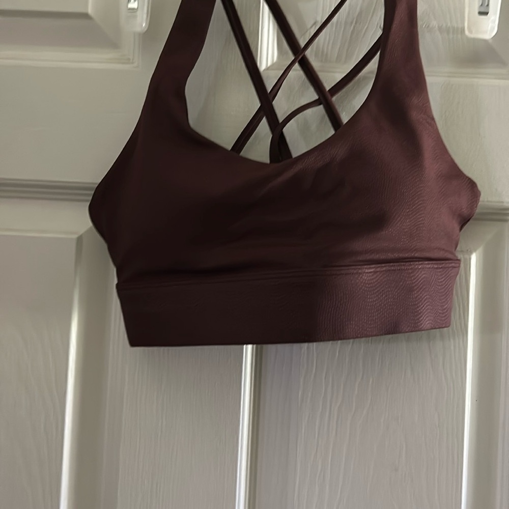 ZYIA Active Fig Strappy Bra